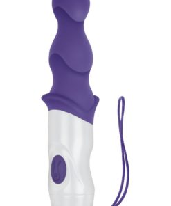 Wet And Wild Silicone Anal Vibrator With Suction Cup - Purple