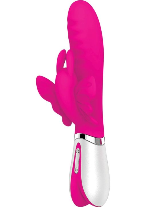 Wings of Desire Rechargeable Silicone Vibrator - Pink