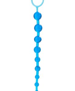 X 10 Anal Beads - Blue