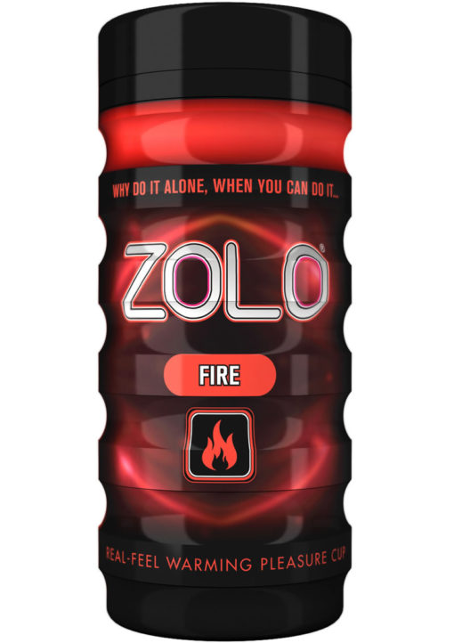 Zolo Fire Cup Masturbator - Red