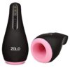 Zolo Heatstroke Rechargeable Vibrating and Warming Masturbator - Black/Vanilla
