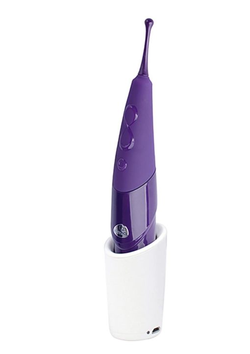 Zumio X - Classic Silicone Rechargeable Clitoral Stimulator - Purple