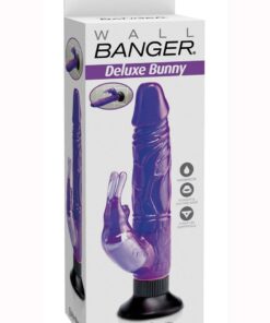 Wall Bangers Deluxe Bunny Rabbit Vibrator - Purple