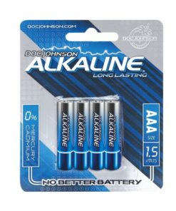 Doc Johnson Alkaline Batteries AAA (4 Pack)