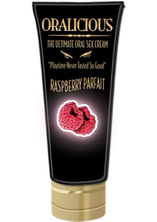 Oralicious Ultimate Oral Sex Cream 2oz - Raspberry Parfait