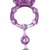The MachO Ultra Erection Keeper Vibrating Cock Ring - Purple