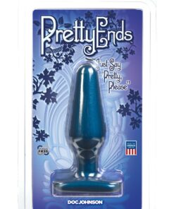 Pretty Ends - Medium Anal Plug- Iridescent Blue