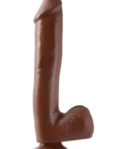 Basix Dong Suction Cup 10in - Chocolate