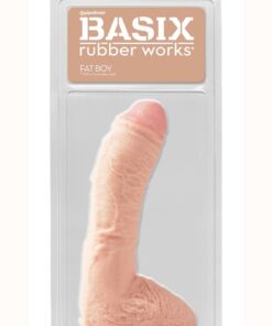 Basix Rubber Works Fat Boy Dong 10in - Vanilla