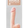 Basix Dong Suction Cup 7.5in - Vanilla
