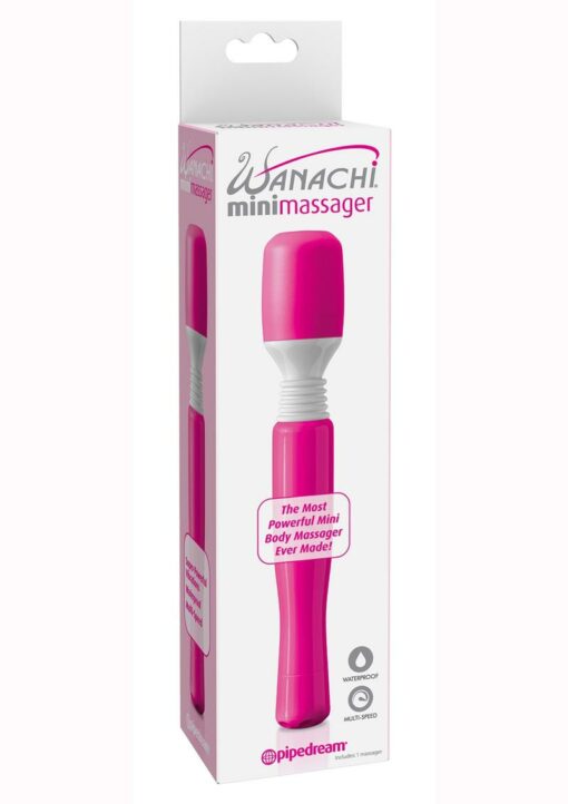 Mini Wanachi Wand Massager - Pink