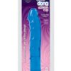 Jelly Jewels Dildo 8in - Blue