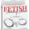 Fetish Fantasy Series Beginner`s Metal Cuffs - Silver