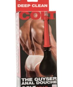 COLT The Guyser Anal Douche - Black and Red