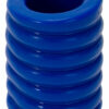TitanMen Ribbed Stretch-To-Fit Cock Cage - Blue