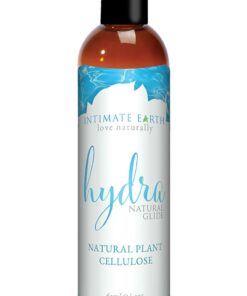 Intimate Earth Hydra Organic Water Based Glide Lubricant - Natural Plant Cellulose 2oz