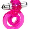 Dual Clit Flicker with Removable Waterproof Stimulator - Pink