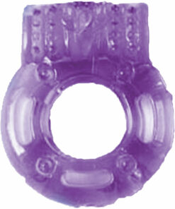 The MachO Vibrating Cock Ring - Purple