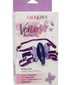 Venus Butterfly Wireless Strap-On - Purple