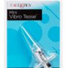 Mini Vibro Tease Vibrating Butt Plug - Clear
