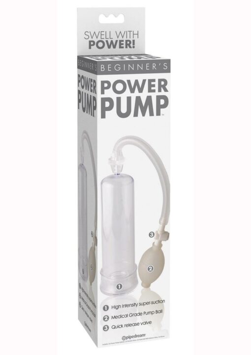 Beginner`s Power Penis Pump - Clear