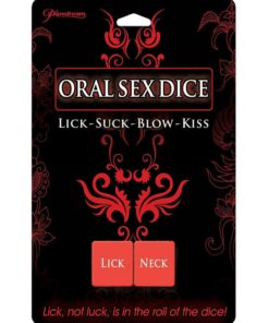 Oral Sex Dice - Red