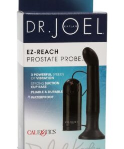 Dr. Joel Kaplan EZ-Reach Vibrating Prostate Stimulator - Black