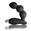 Big Boy Silicone Prostate and Perineum Massager Vibrator - Black