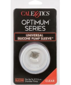 Optimum Series Universal Silicone Pump Sleeve - Clear