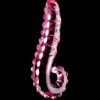 Icicles No. 24 Textured Glass Dildo 6in - Pink