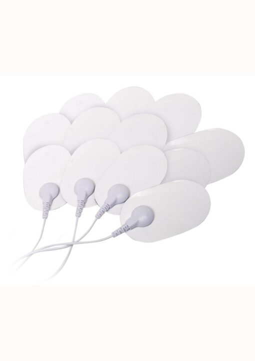 Fetish Fantasy Series Shock Therapy Replacement Pads (12 Pack) - White