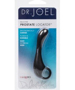 Dr. Joel Kaplan Silicone Prostate Locator Prostate Stimulator - Black
