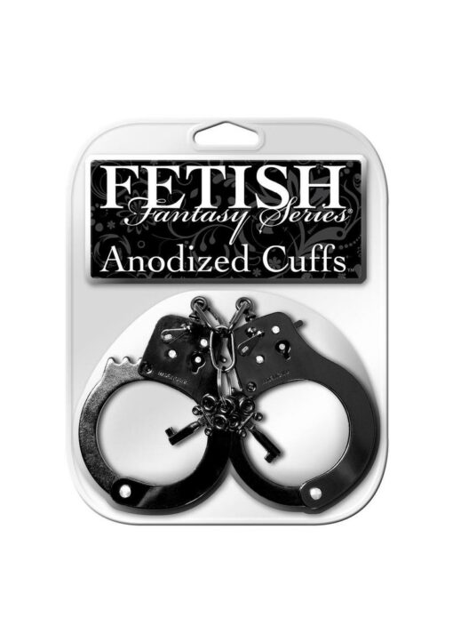 Fetish Fantasy Series Anodized Cuffs Black