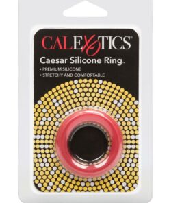 Caesar Silicone Cock Ring - Red
