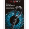 Silicone Stud Lasso Cock Ring - Black