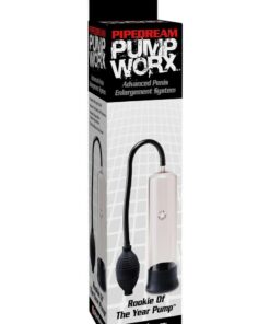 Pump Worx Rookie Of The Year Pump Advanced Penis Enlargement System - Clear and Black