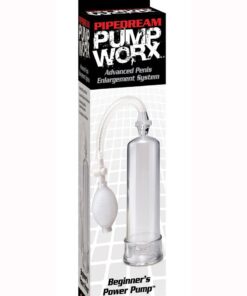 Pump Worx Beginner`s Power Pump Advanced Penis Enlargement System - Clear