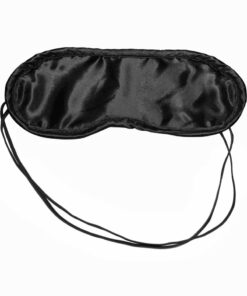 Sex and Mischief Satin Blindfold - Black