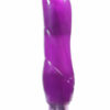 Jelly Caribbean Orion Vibrator Number 8 Waterproof 7in - Purple