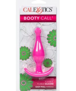 Booty Call Booty Rocker Silicone Butt Plug - Pink