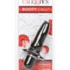 Booty Call Booty Buzz Silicone Vibrating Butt Plug - Black