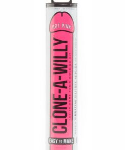 Clone-A-Willy Silicone Dildo Molding Kit with Vibrator - Hot Pink
