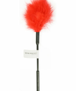 Sex and Mischief Feather Tickler - Red
