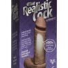 The Realistic Cock Ultraskyn Vibrating Dildo 6in - Caramel