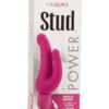 Power Stud Over and Under Vibrator - Pink