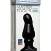 TitanMen Master Tool #5 Angled Wide Anal Plug - Black