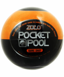 ZOLO Pocket Pool Sure Shot Masturbator Sleeve - Orange