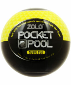 ZOLO Pocket Pool Susie Cue Masturbator Sleeve - Yellow