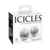 Icicles No. 42 Glass Ben-Wa Balls - Medium - Clear