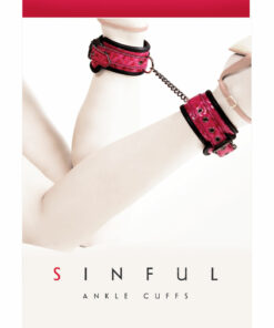 Sinful Ankle Cuffs - Pink